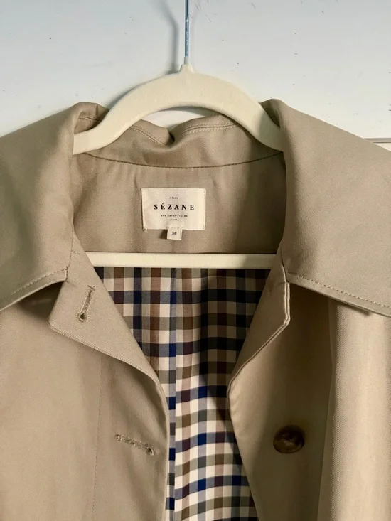 Sézane Carter Jacket Light Beige - Picture 3 of 3